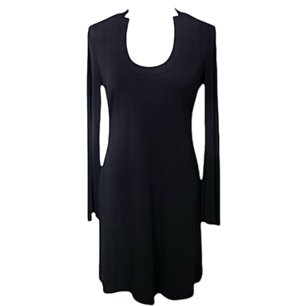 MUSE Boston Proper | Long Sleeve Cocktail Dress | Sleek Black | Women’s Small